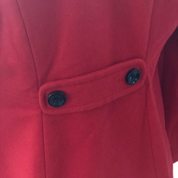 Ruffled Collar P-Coat - Picture 3 of 7